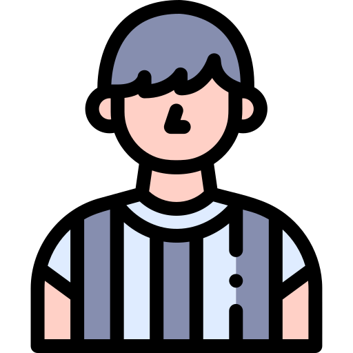 Referee Detailed Rounded Lineal color icon