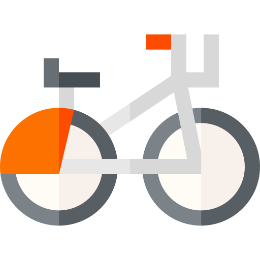 bicicletta Basic Straight Flat icona