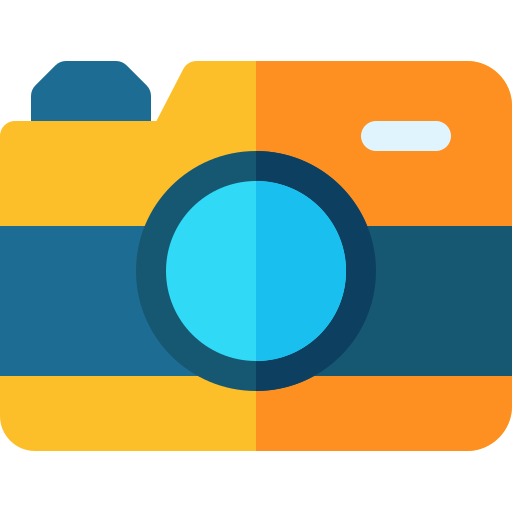 Camera Basic Rounded Flat icon
