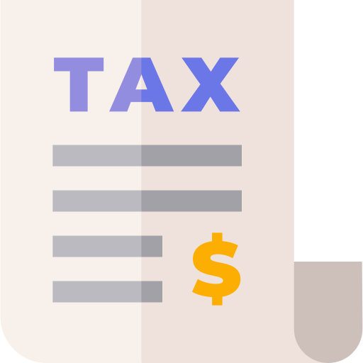 税 Basic Straight Flat icon