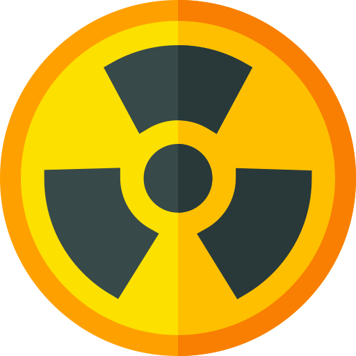 Nuclear Basic Straight Flat icon