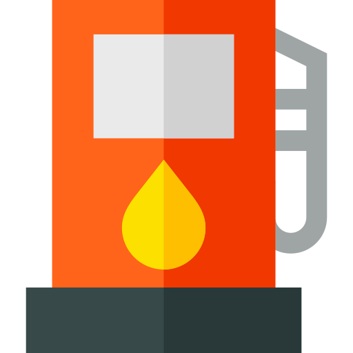 연료 Basic Straight Flat icon