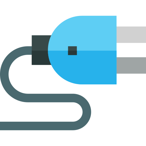 Cable Basic Straight Flat icono