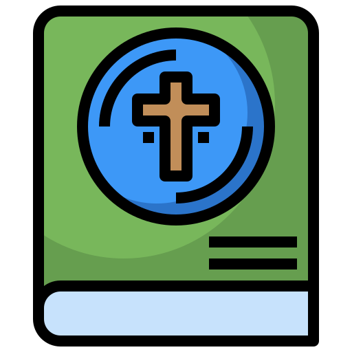 biblia Surang Lineal Color icono