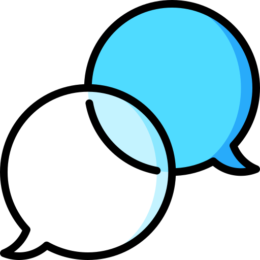 Speech bubbles Special Lineal color icon