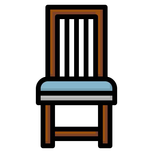 krzesło luketaibai Lineal color ikona