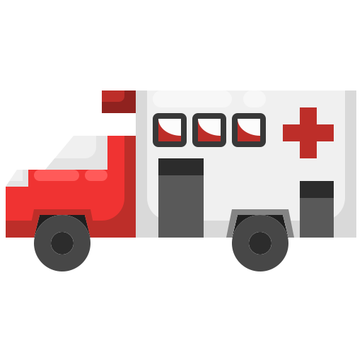 krankenwagen Justicon Flat icon