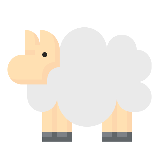 Sheep luketaibai Flat icon