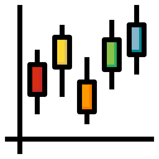 Chart luketaibai Lineal color icon