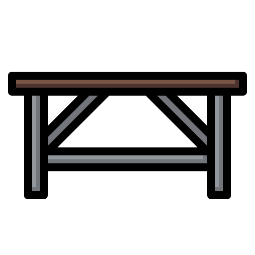 tavolo luketaibai Lineal color icona