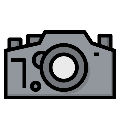 fotocamera luketaibai Lineal color icona