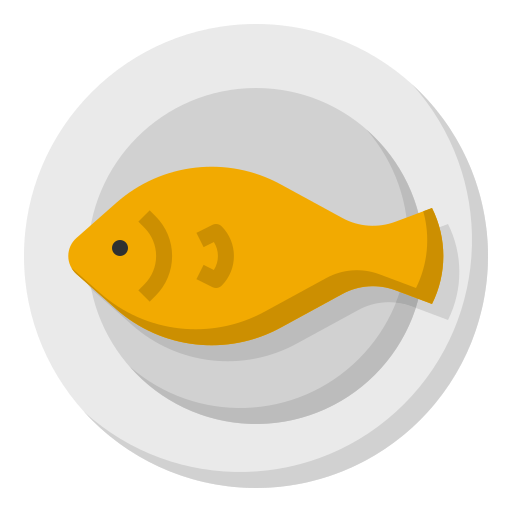 Fish luketaibai Flat icon