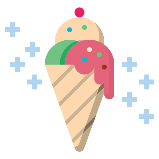 ijsje luketaibai Flat icoon
