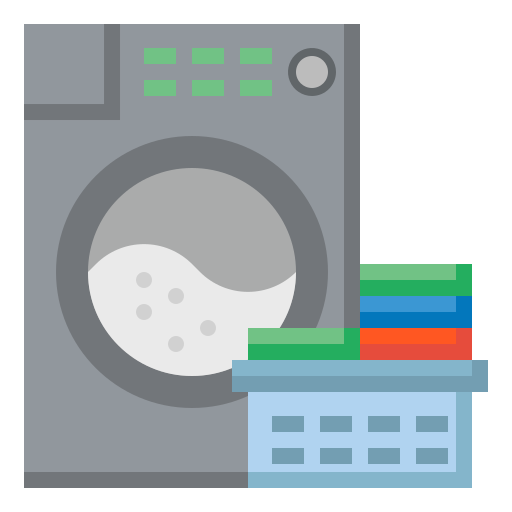 洗濯機 luketaibai Flat icon