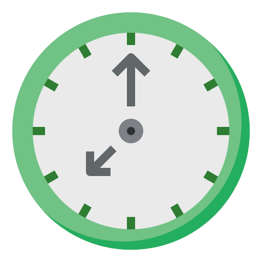 Часы luketaibai Flat иконка