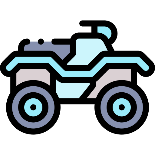 Atv Detailed Rounded Lineal color icon