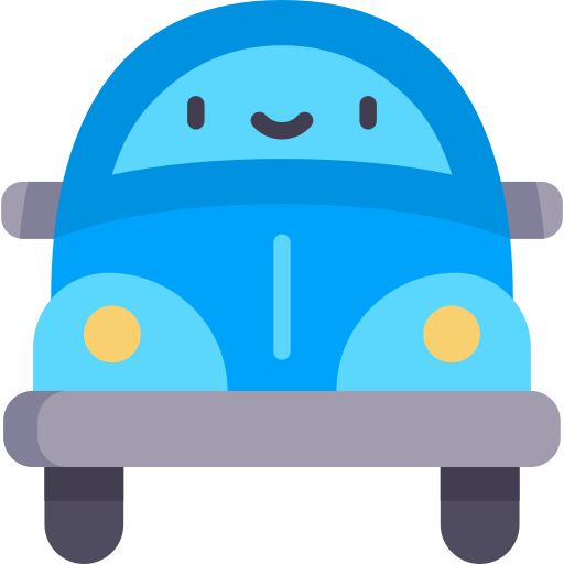 Car Kawaii Flat icon