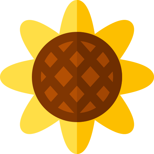 Girasol Basic Rounded Flat icono