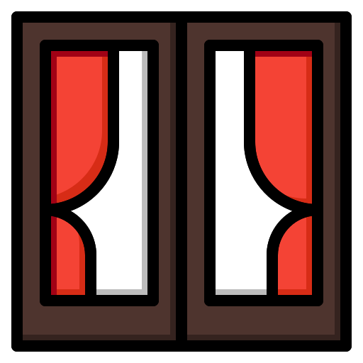finestra luketaibai Lineal color icona