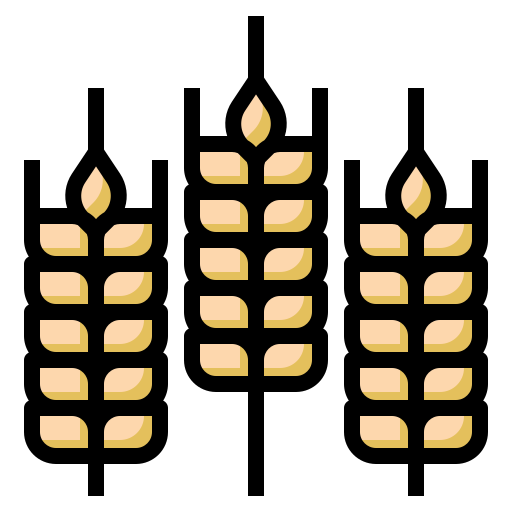 Grain luketaibai Lineal color icon