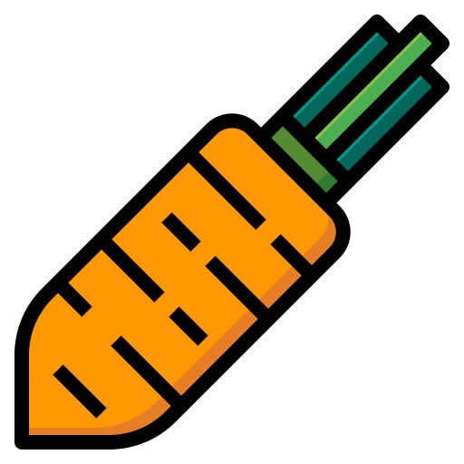 Морковь luketaibai Lineal color иконка