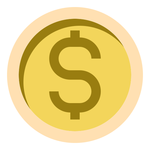コイン luketaibai Flat icon