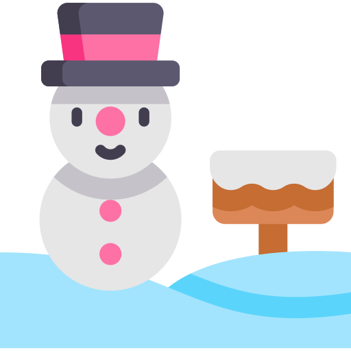 Snowman Kawaii Flat icon