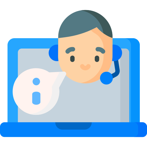Online support Special Flat icon