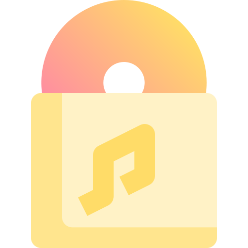 compact disc Fatima Yellow icon
