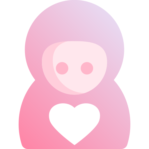 neugeborene Fatima Flat icon