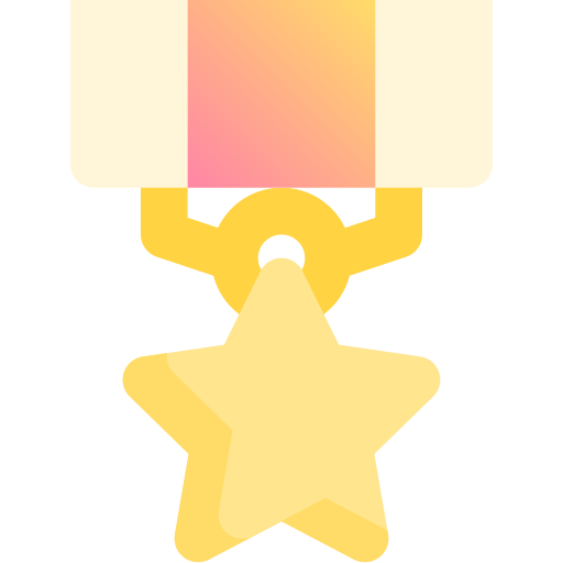 Medal Fatima Yellow icon