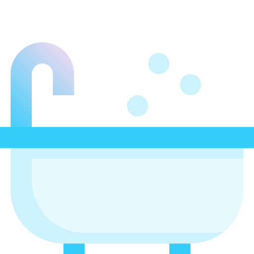 une baignoire Fatima Blue Icône
