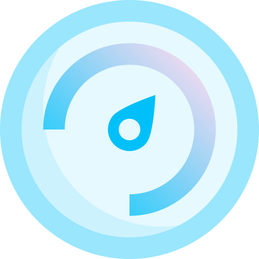 Speedometer Fatima Blue icon