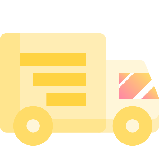 Delivery truck Fatima Yellow icon