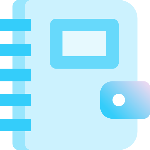 Notebook Fatima Blue icon