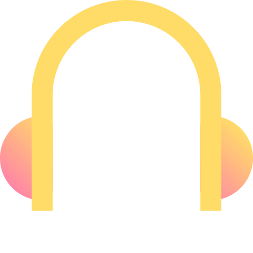 Headphones Fatima Yellow icon