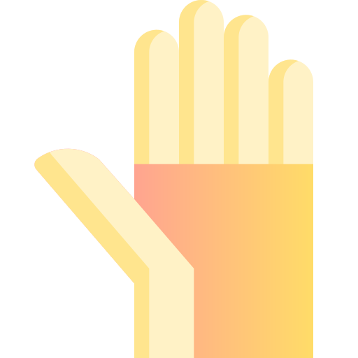 Glove Fatima Yellow icon