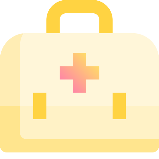 First aid kit Fatima Yellow icon