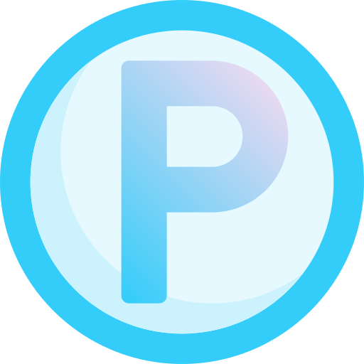 parking Fatima Blue Icône