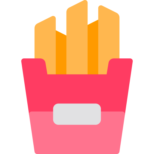 pommes frittes Berkahicon Flat icon