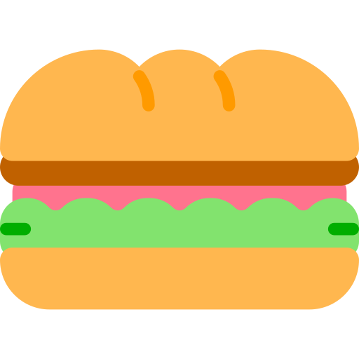 Бутерброд Berkahicon Flat иконка