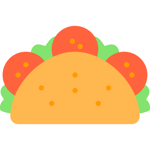 tacos Berkahicon Flat ikona