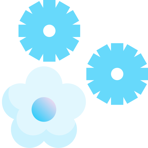 bloem Fatima Blue icoon
