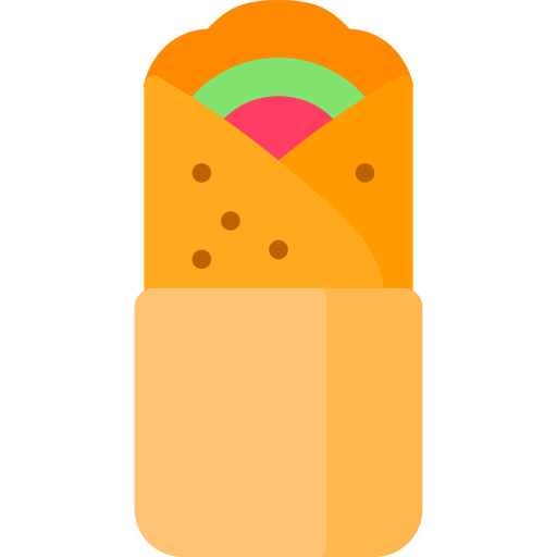 Burrito Berkahicon Flat icon