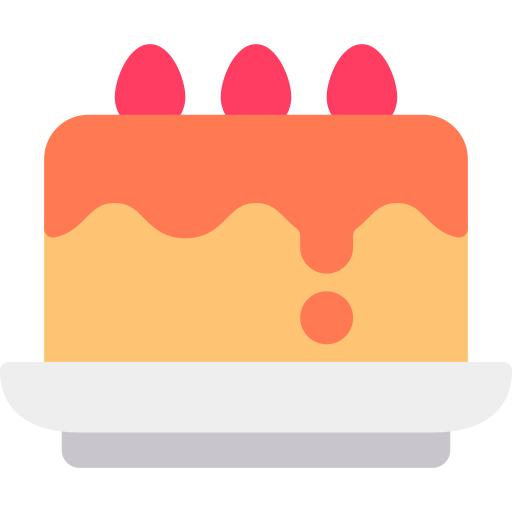 torta Berkahicon Flat icona