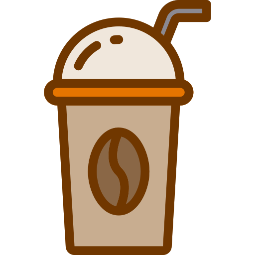 アイスコーヒー Berkahicon Lineal Color icon