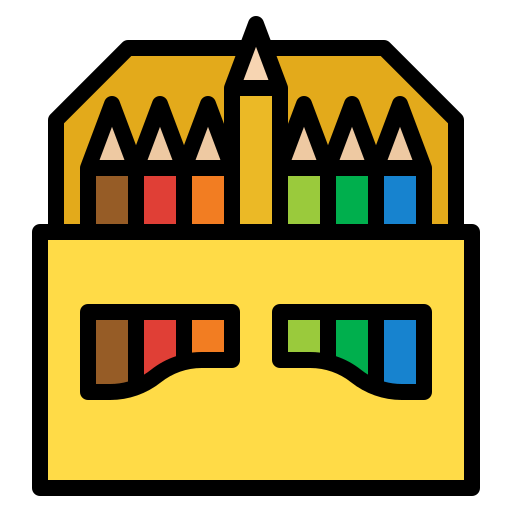 Color pencils Ultimatearm Lineal Color icon