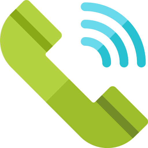 Llamada telefónica Basic Rounded Flat icono