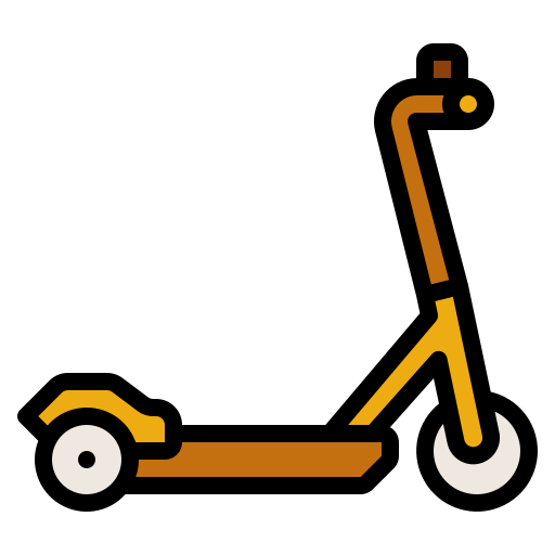 Kick scooter Ultimatearm Lineal Color icon