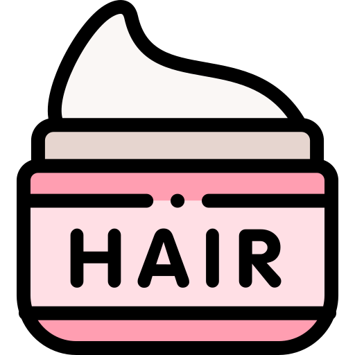 Крем для волос Detailed Rounded Lineal color иконка